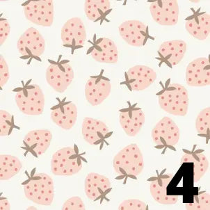 Wooden Teething Ring - Strawberry