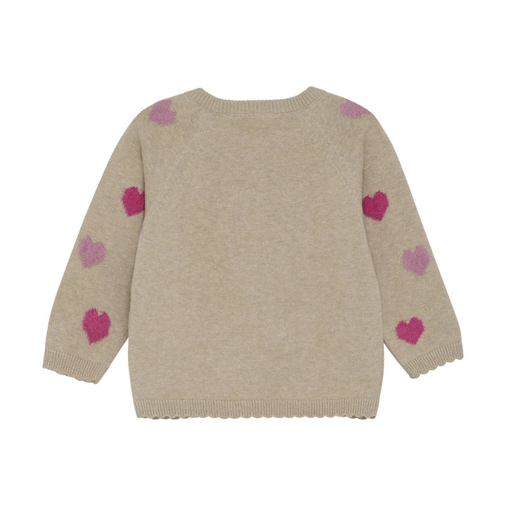 Cardigan Knit - Heart