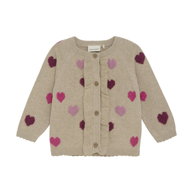 Cardigan Knit - Heart