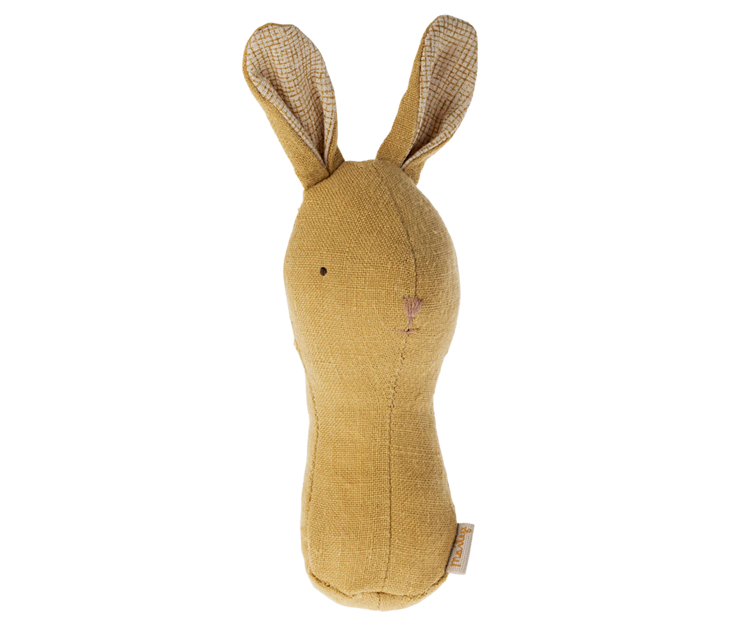 Lullaby Friends, Bunny Rattle - Dusty Yellow