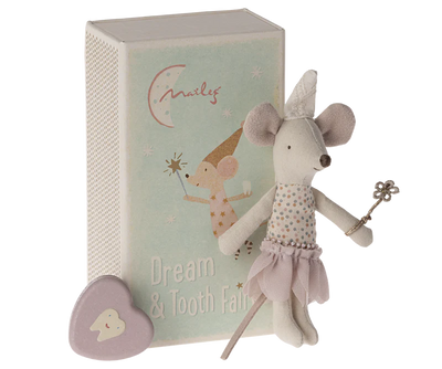 Tooth Fairy Mouse, Little Sister in Matchbox