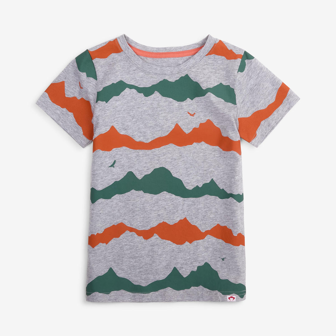 Graphic Short Sleeve Tee - Mountains