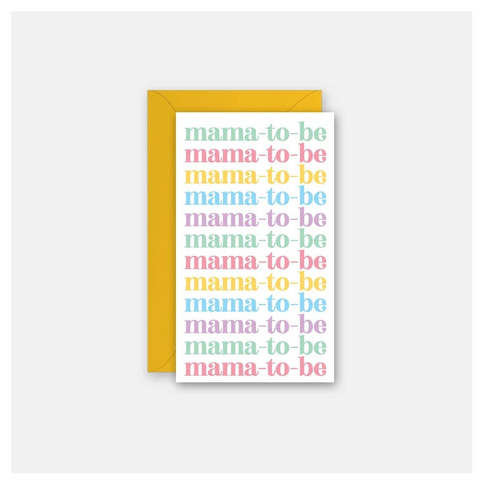 Mama-to-Be - Gift Enclosure Card