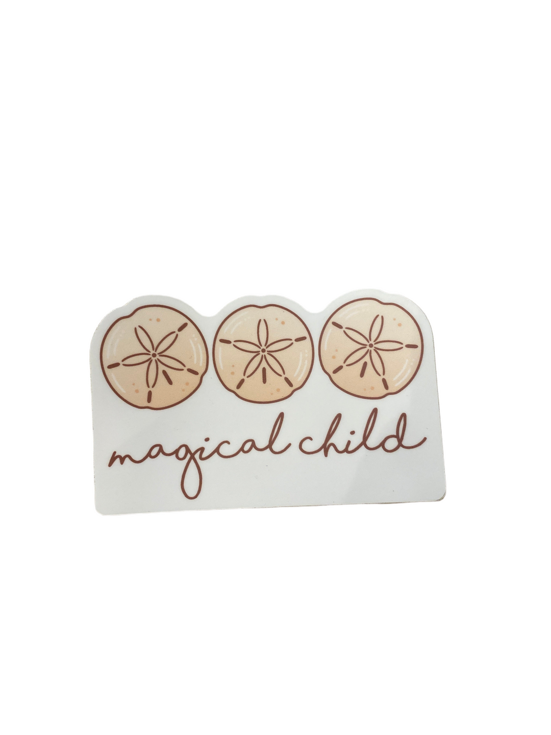 Magical Child Sand Dollars - Vinyl Sticker