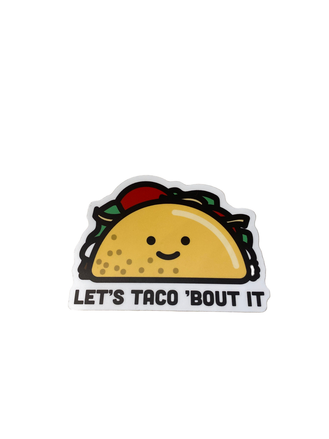 Let's Taco - Vinyl Sticker