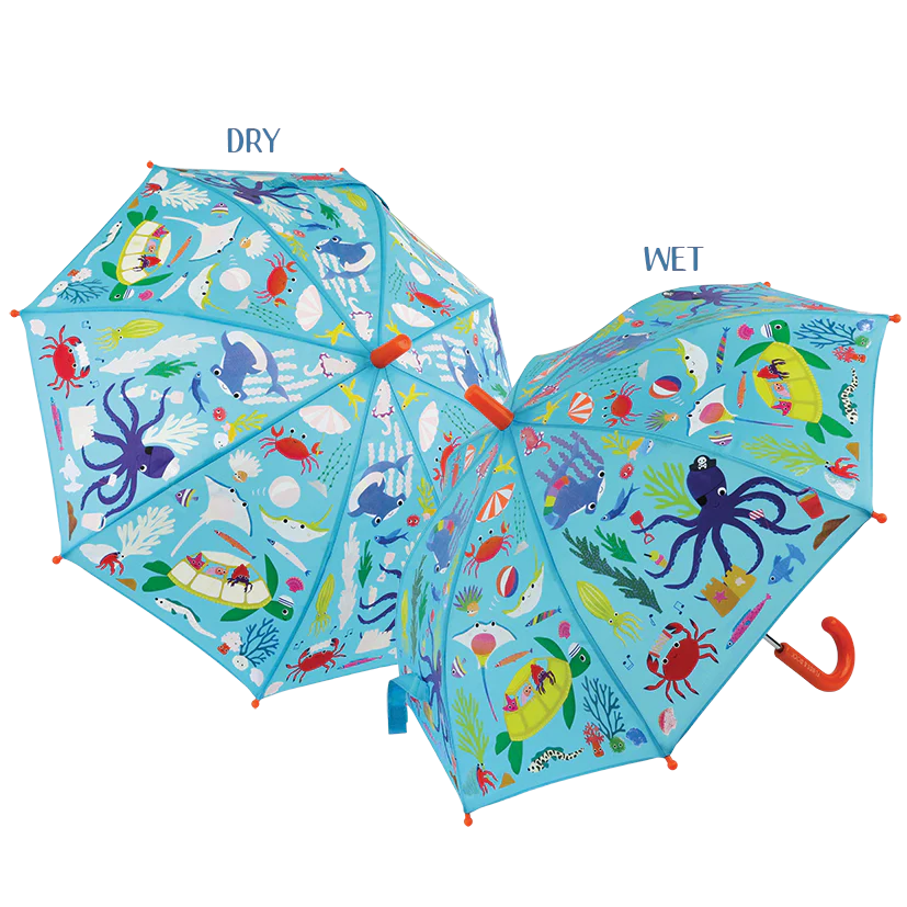 Color Changing Umbrella - Ocean