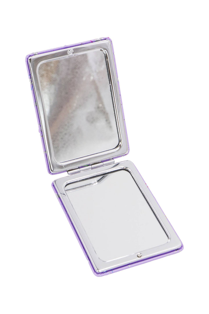 Star Glitter Rainbow Matte Compact Mirror
