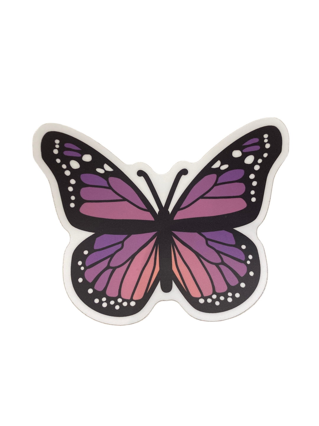Purple Butterfly - Vinyl Sticker