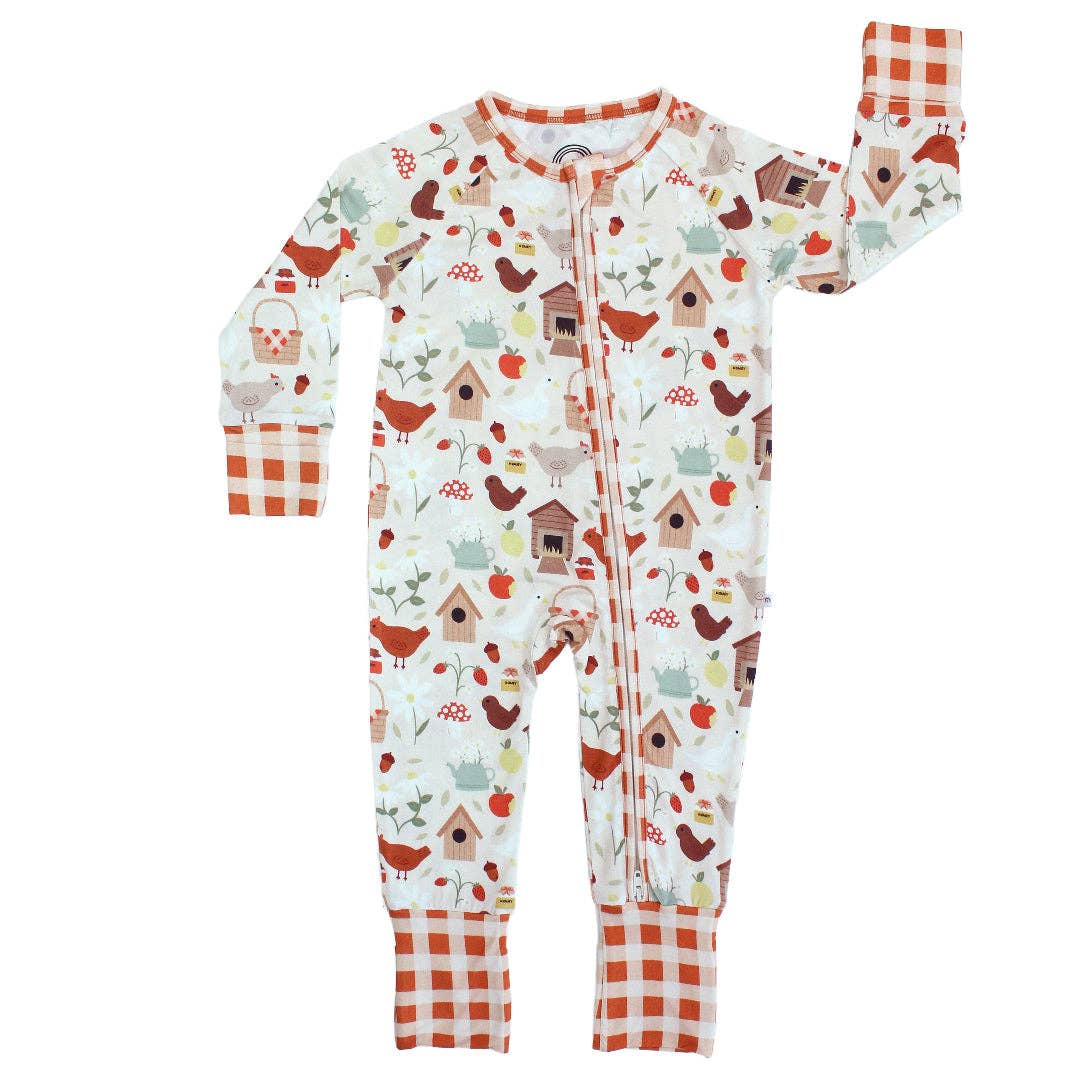 Bamboo Convertible Pajamas - Cozy Cottage