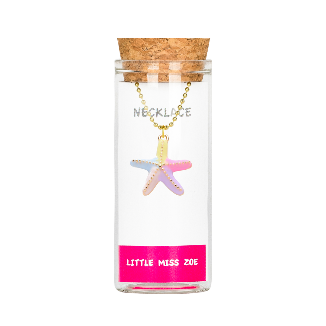 Necklace in a Bottle - Starfish