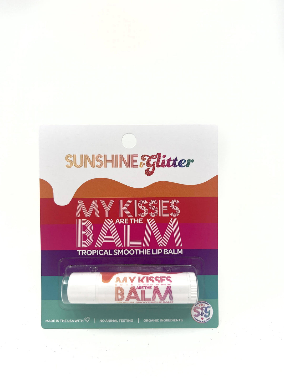 My Kisses Are the Balm Tropical Lip smoothie - 100% organic