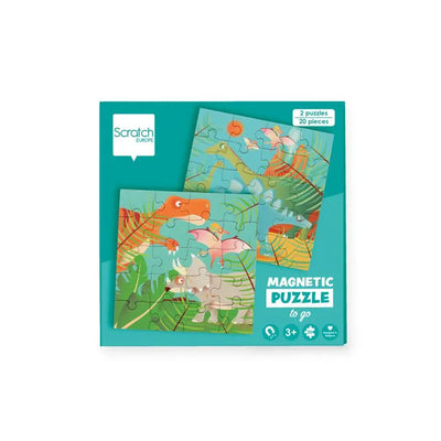 Magnetic Puzzle Book - Dino