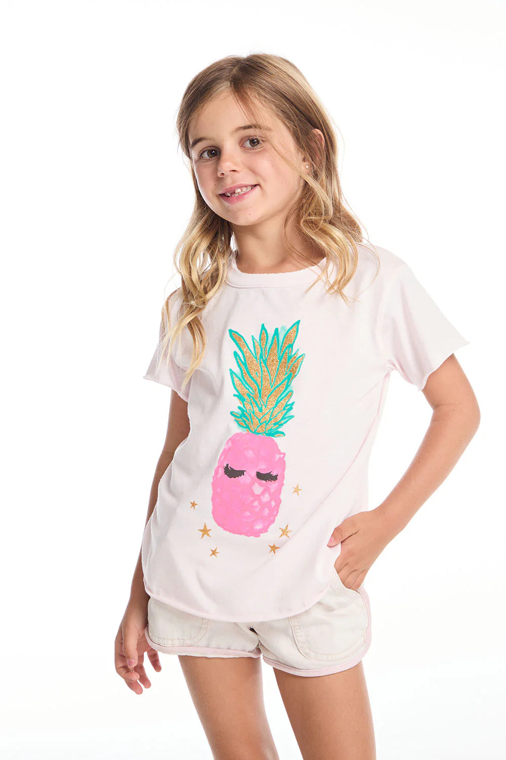 Shirttail Tee - Lashy Pineapple