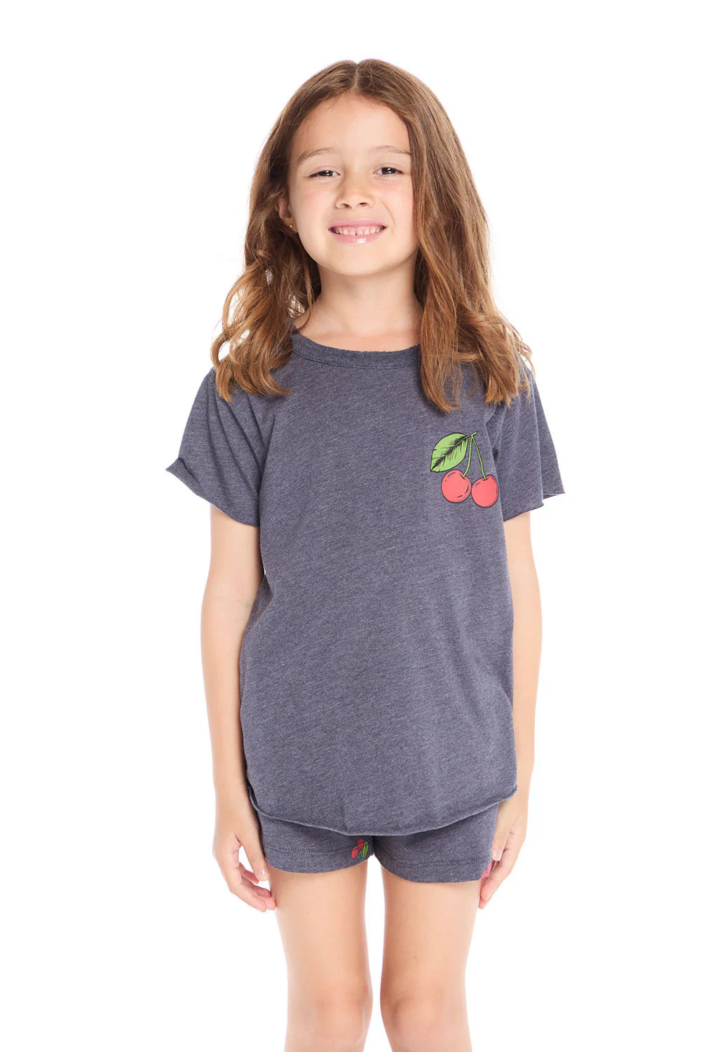 Cherry Shirttail Tee