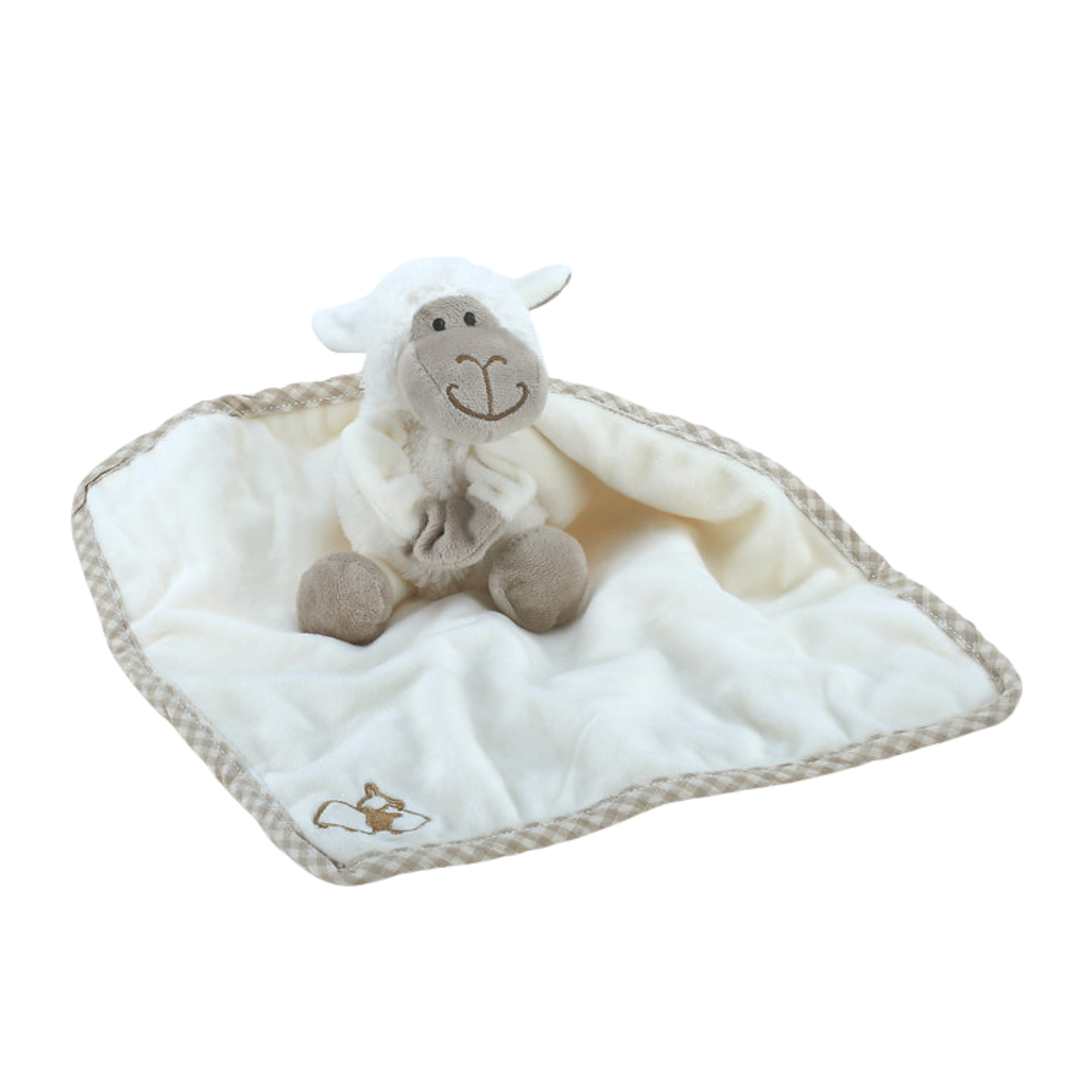 Cream Sheep Soother Toy
