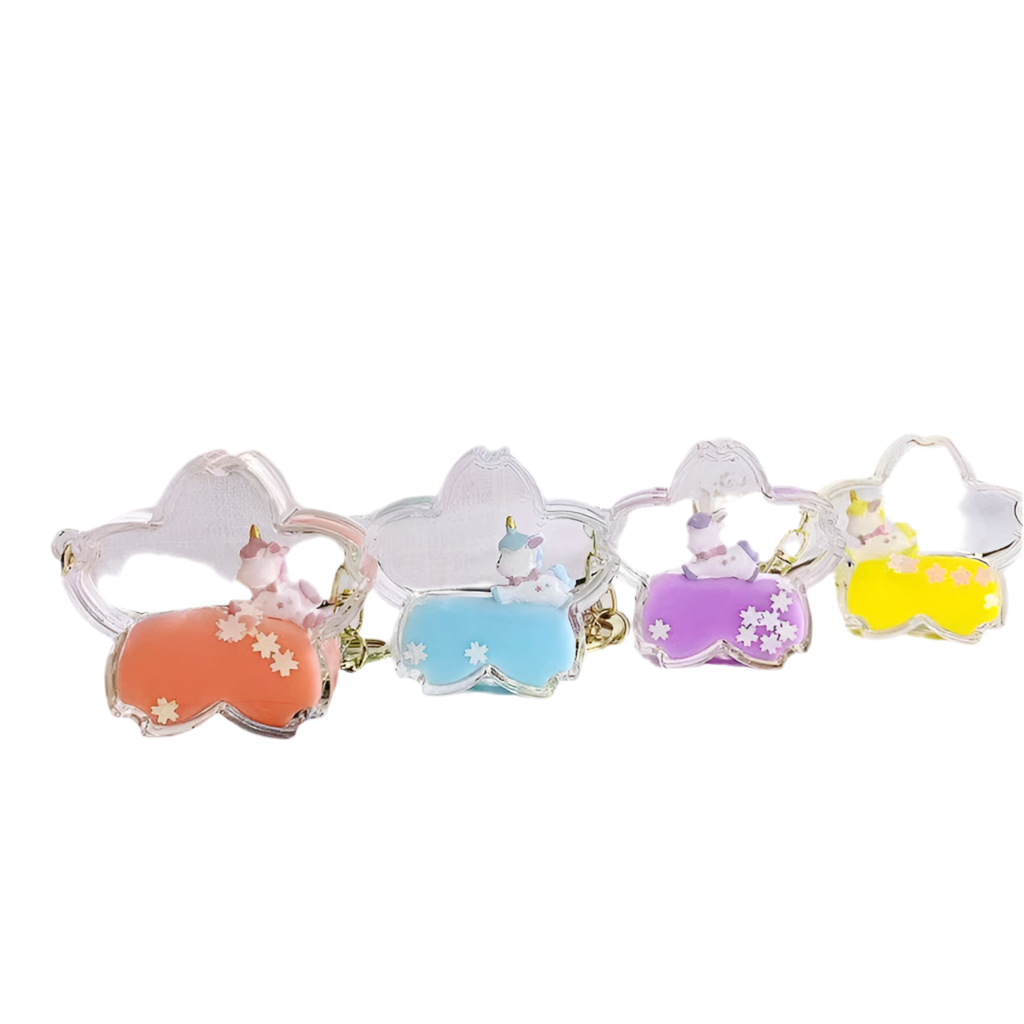 Unicorn Flower Floaty Charm