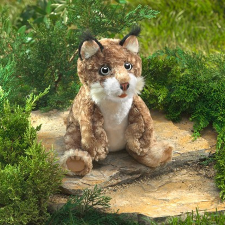 Bobcat Kitten Puppet