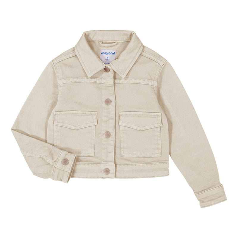 Khaki Denim Jacket