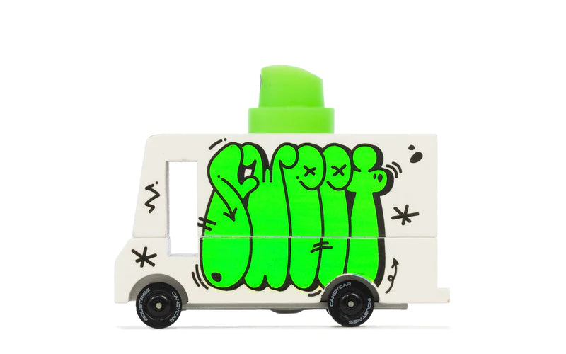 Graffiti Van - Green