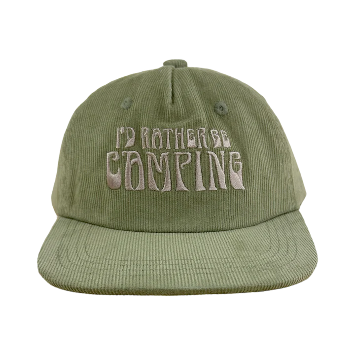 Rather Be Camping Snapback