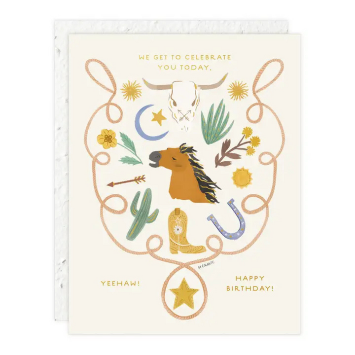 Yee Haw - Birthday Cake