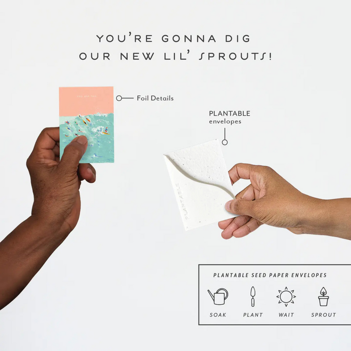 You. Got. This. Sprout - Mini Greeting Card