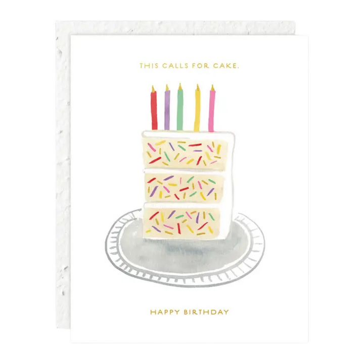 Birthday Slice - Birthday Card