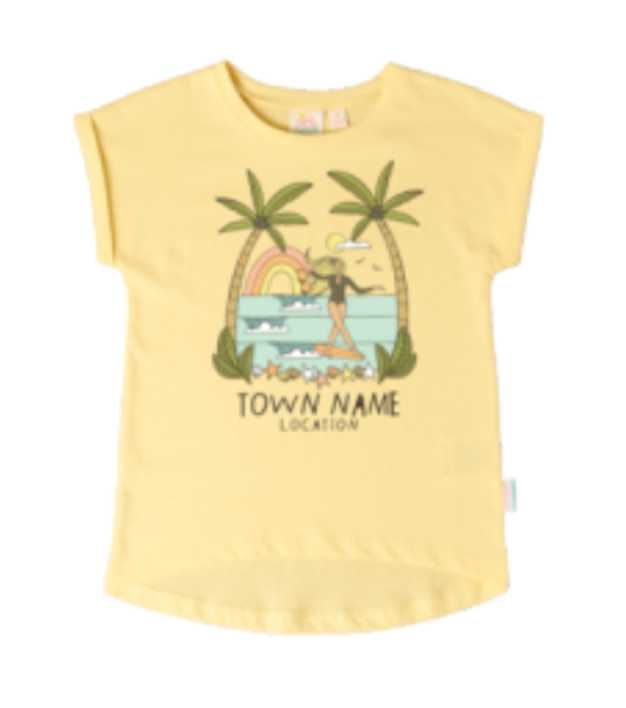 Sunset Surfer ENC Tee