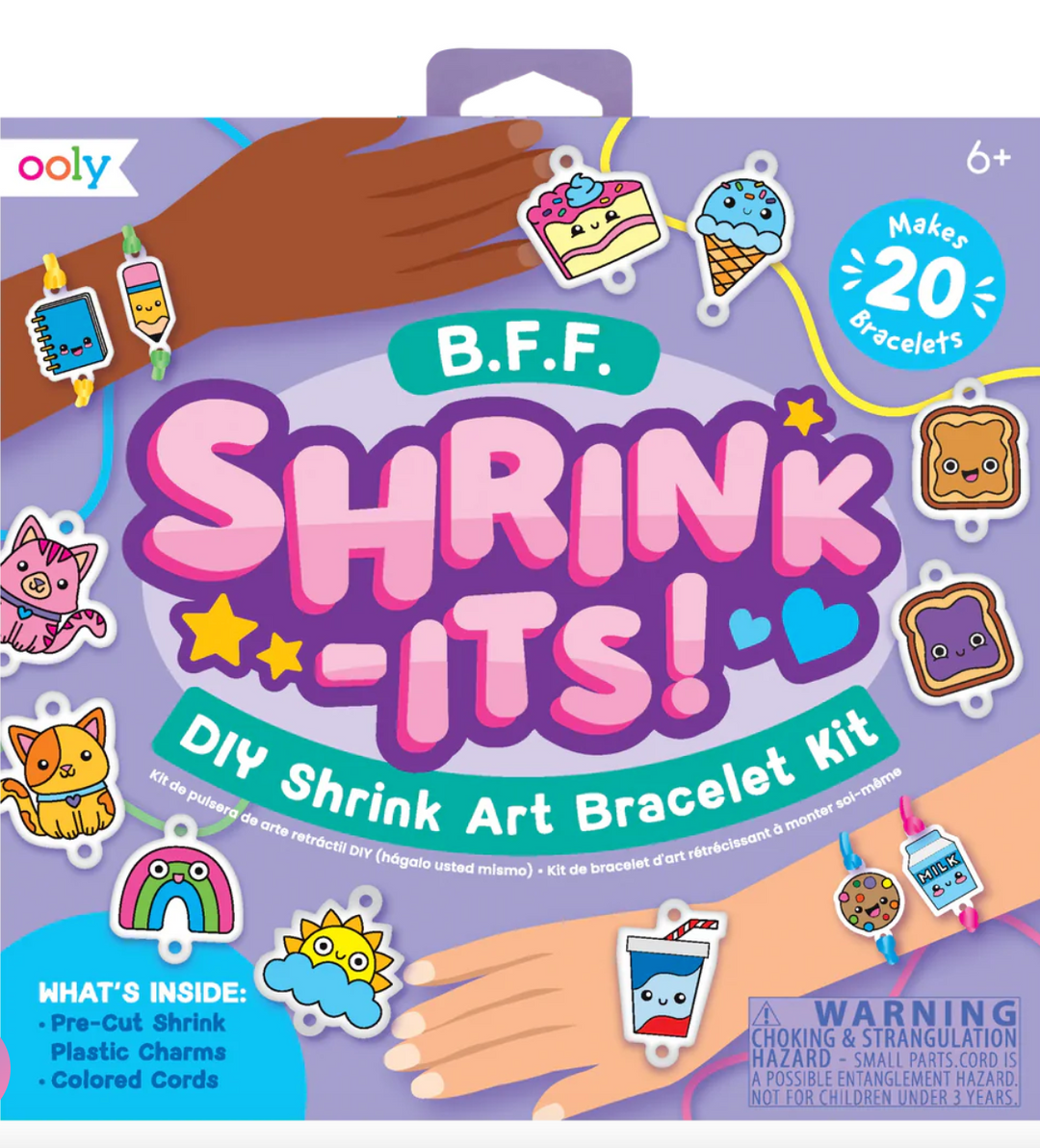 Shrink-its! DIY Shrink Art Bracelet Kit - BFF