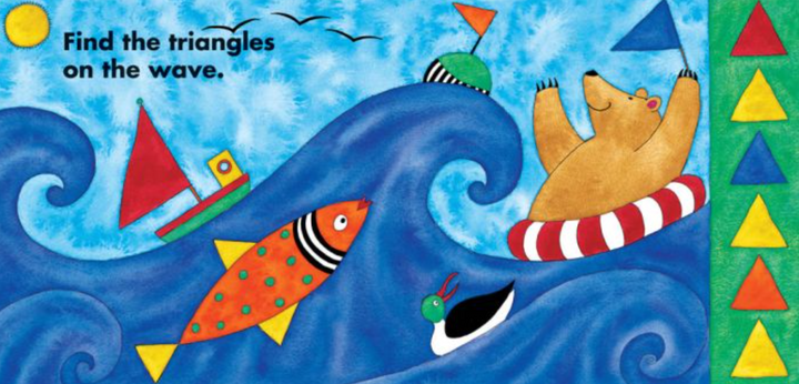 Bear in a Square - Board Book