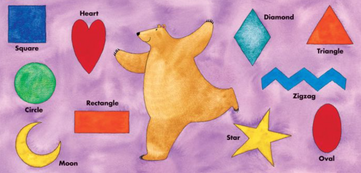 Bear in a Square - Board Book