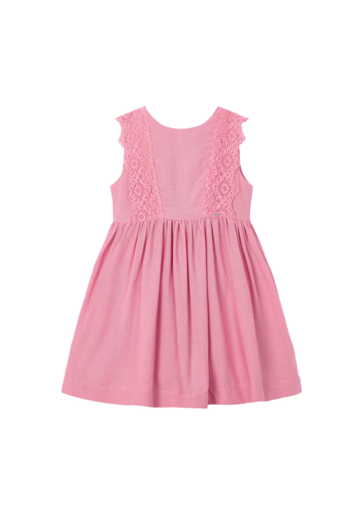 Linen and Lace Dress