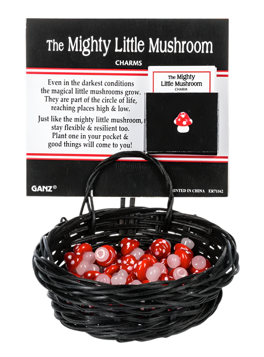 Mighty Little Mushroom Charm