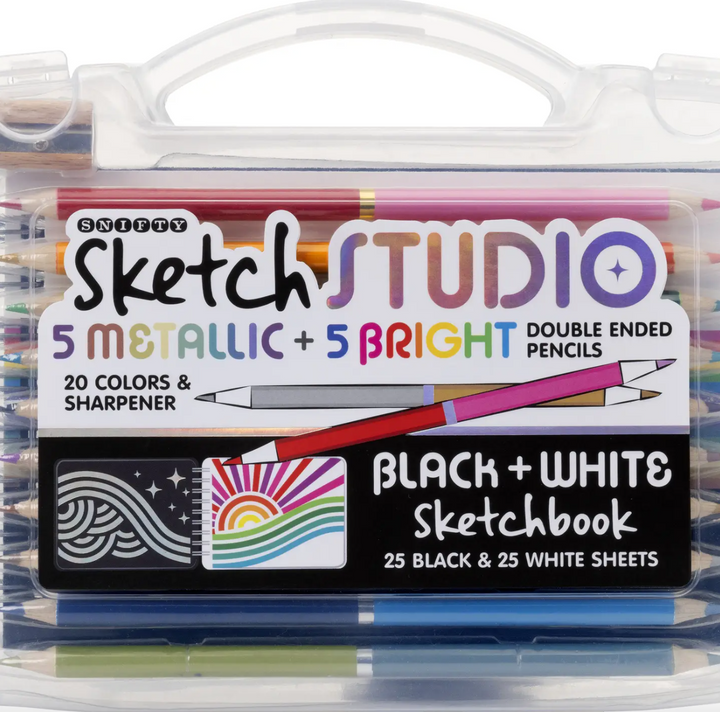 Sketch Studio Black & White Travel Set