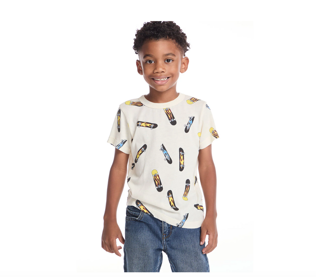 Jersey Short Sleeve - Skateboard Flames