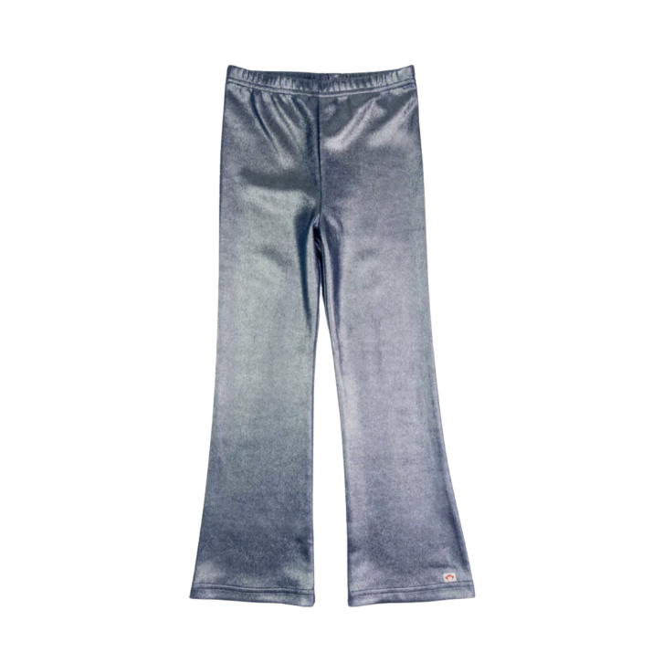 Flared Legging - Navy Shine