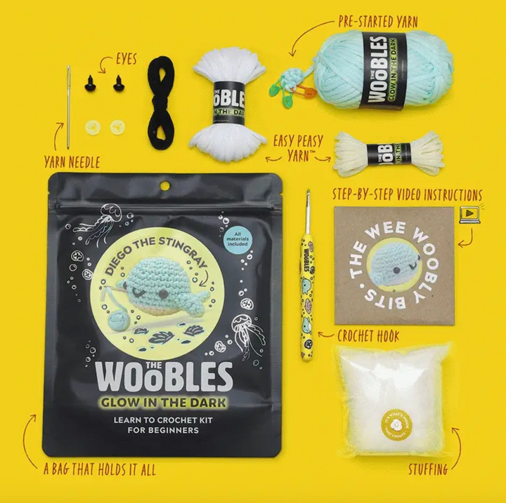 Diego the Stingray Crochet Kit