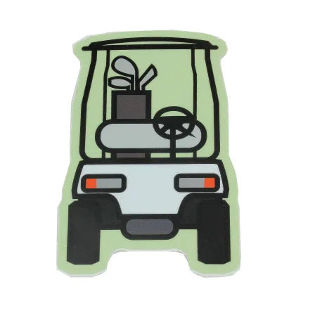 Golf Cart - Vinyl Sticker