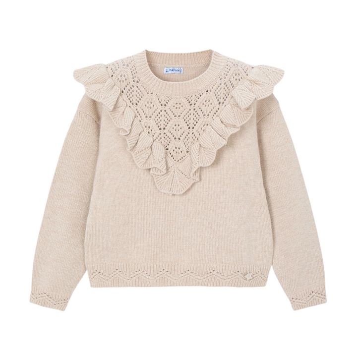 Openwork Knit Sweater