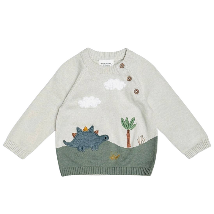 Dino Applique Sweater