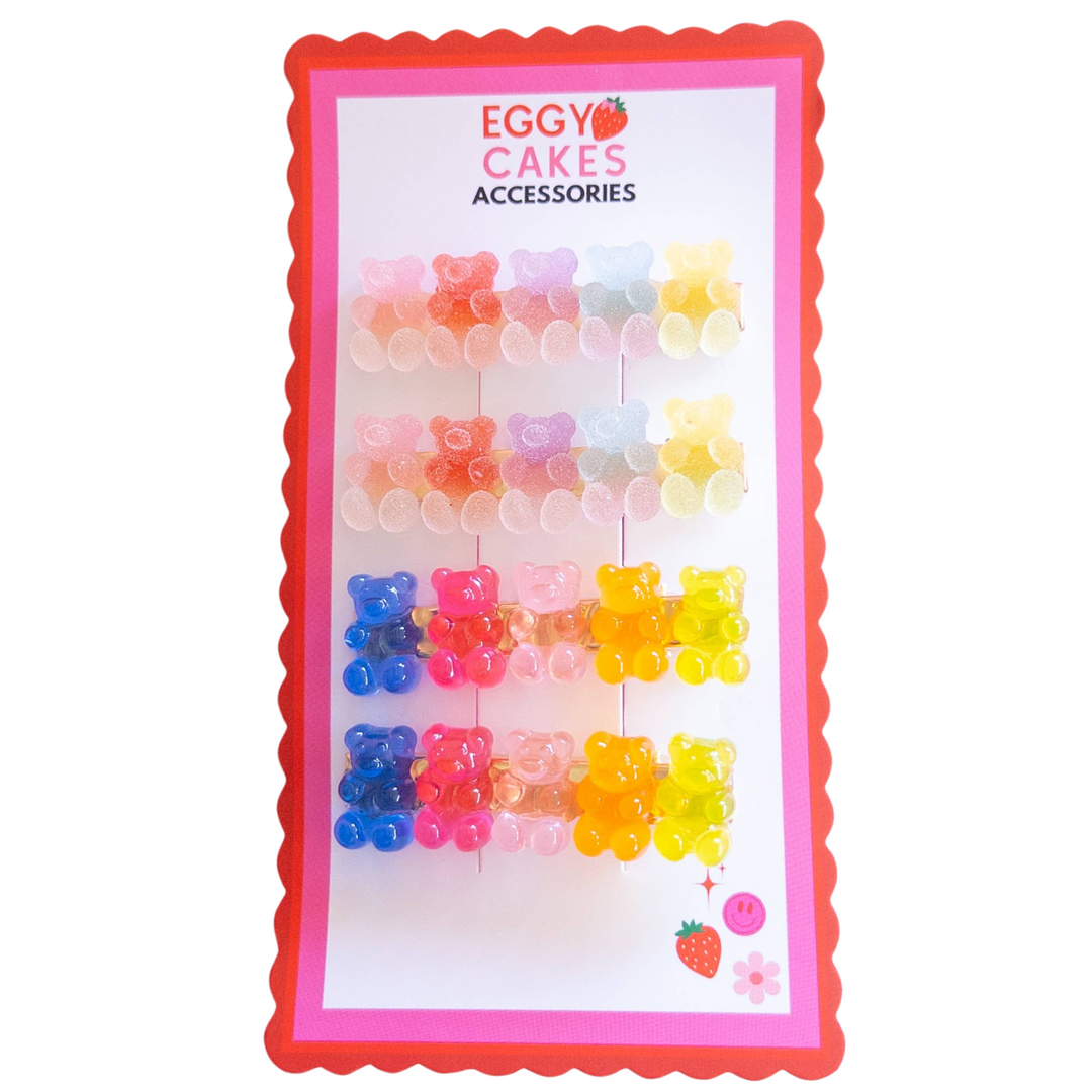 Gummy Bear Hair Clips