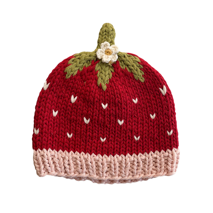 Strawberry Beanie Baby Hat