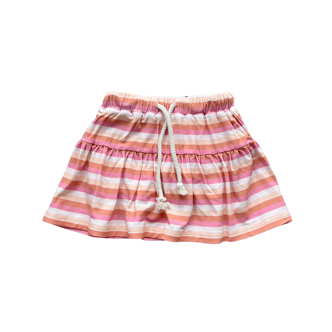 Skort: Tropical Stripe