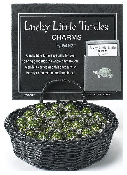 LUCKY LITTLE TURTLES CHARMS