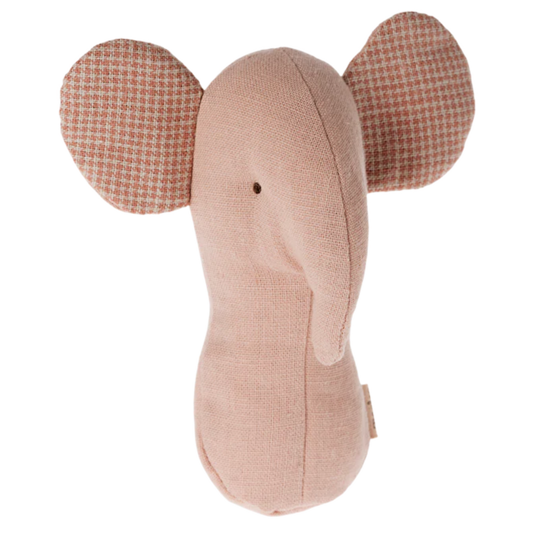 Lullaby Friend Rattles, Elephant - Rose