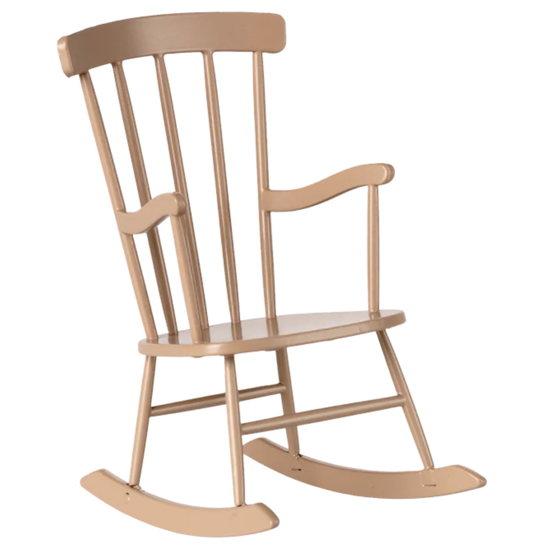 Rocking Chair, Miniature - Dark Sand