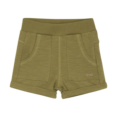 Olive Baby Sweat Shorts