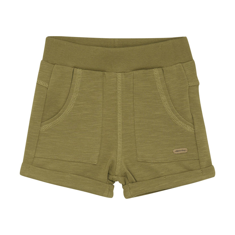 Olive Baby Sweat Shorts