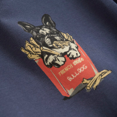 French Fry Bulldog T-shirt