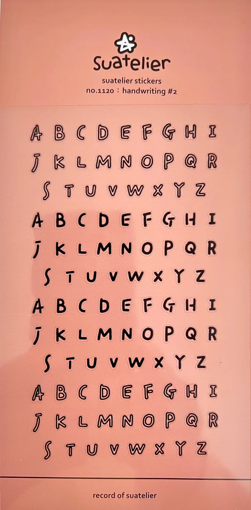 Letter Stickers